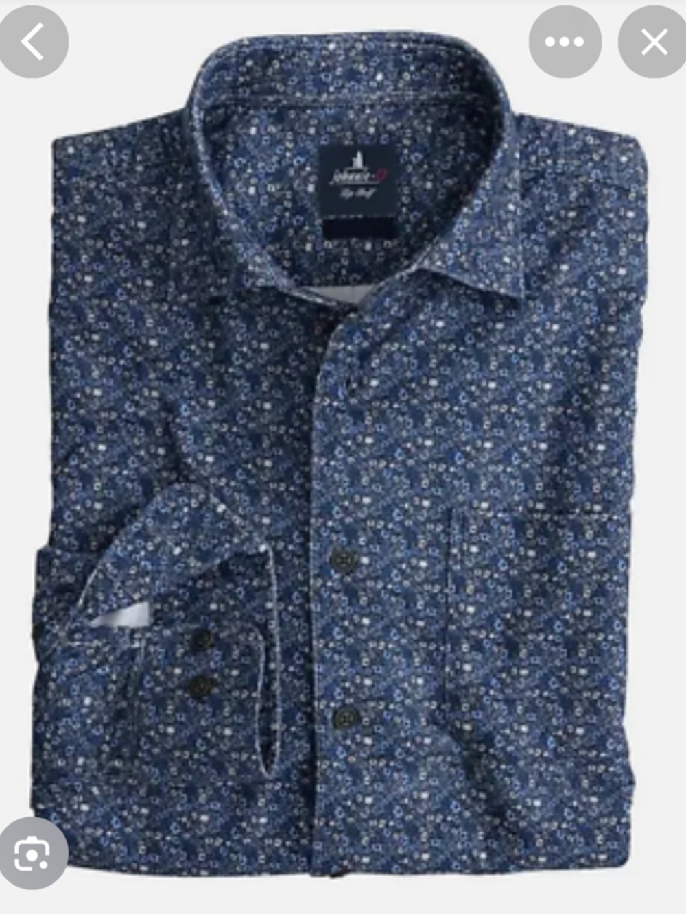 MENS JOHNNY-O CORDUROY button down